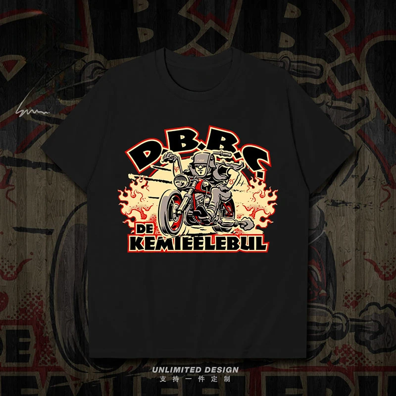 

New Motorbike Rider Retro Print Graphic T-shirt Men's and Women's Short Sleeve Breathable Motorcycle T-shirt Moto GP