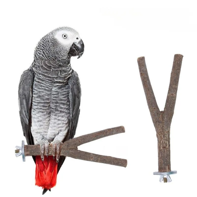 Pet Bird Toy Parrot Wood Stand Parrot Exercise Toy Bird Supplies  игрушки для попугаев