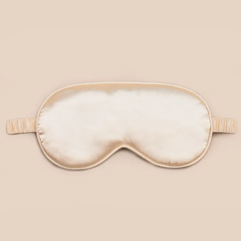 Double-sided Imitation Silk Eye Mask Breathable Sleep Light-blocking Eye Mask Amazon Multi-color Gift Wrap Sleeping Eye Mask