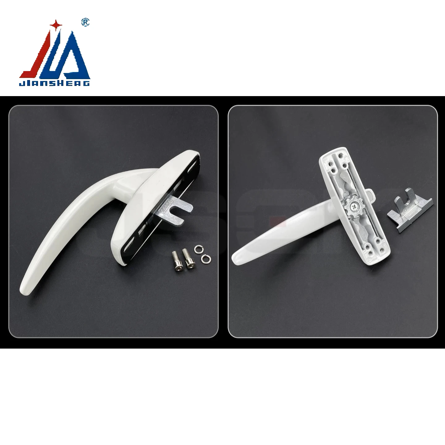 

Ручка поворота наклона, немецкий дизайн для алюминиевых окон с терморазрывом, ручка Espag с многоточечной блокировкой