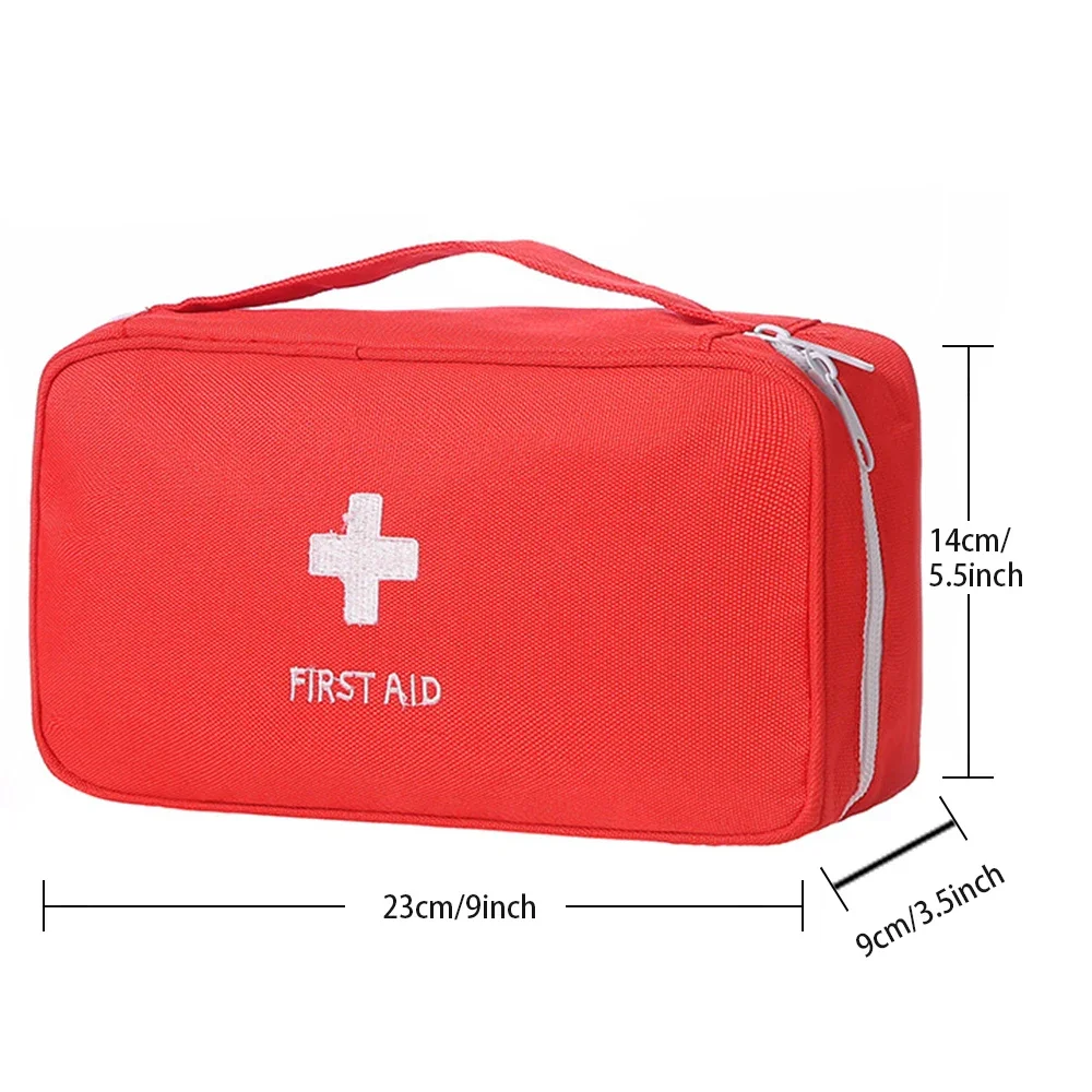 First Aid Bag Home/Car Medical Kit Travel Outdoor Camp Emergency Survival Bag Mini Medicine Storage Bag Camping Survival Handbag