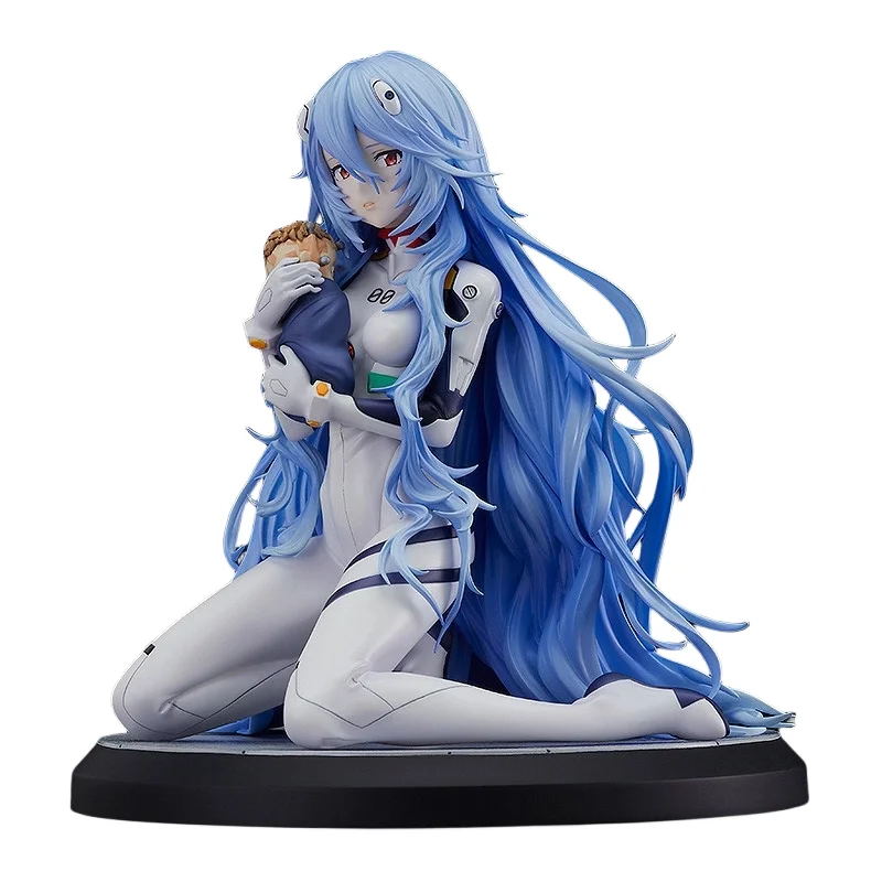 Spot Direct Delivery GSC Original Anime THE END OF EVANGELION Model REI AYANAMI LONG HAIR VER. Action Figure Toys For Children