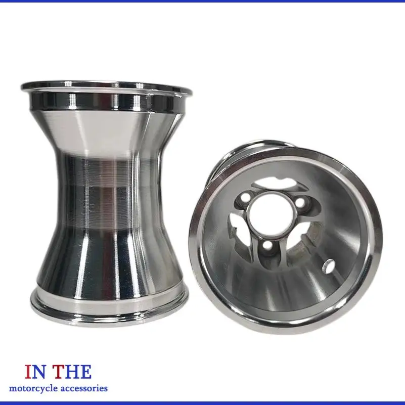 Kart 10x4.50-5 125mm Front 11x7.10-5 180mm Rear Wheel Hub 5 inch Go-kart Car 4 Drift Aluminium Alloy Rims