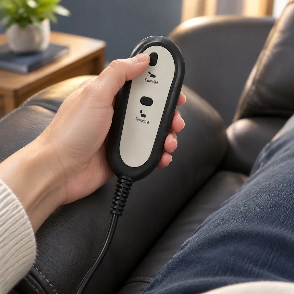 Flexible 5 Pin Power Recliner Controller Easy Install Rugged Hand Controller Remote Handset Controller Replacement