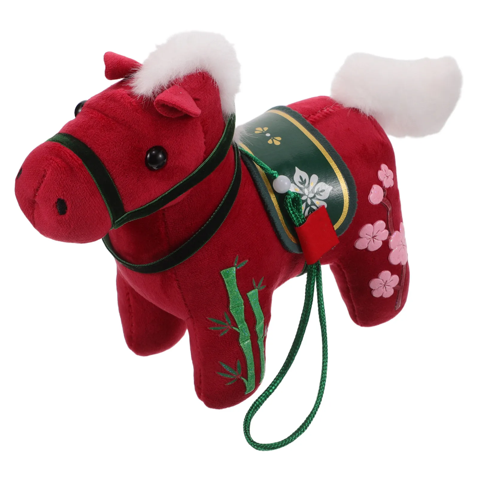 

2026 Chinese Zodiac Horse Soft Animal Figure - Cuddly Kids Gift for New Year Celebration Home Decor Party Favor