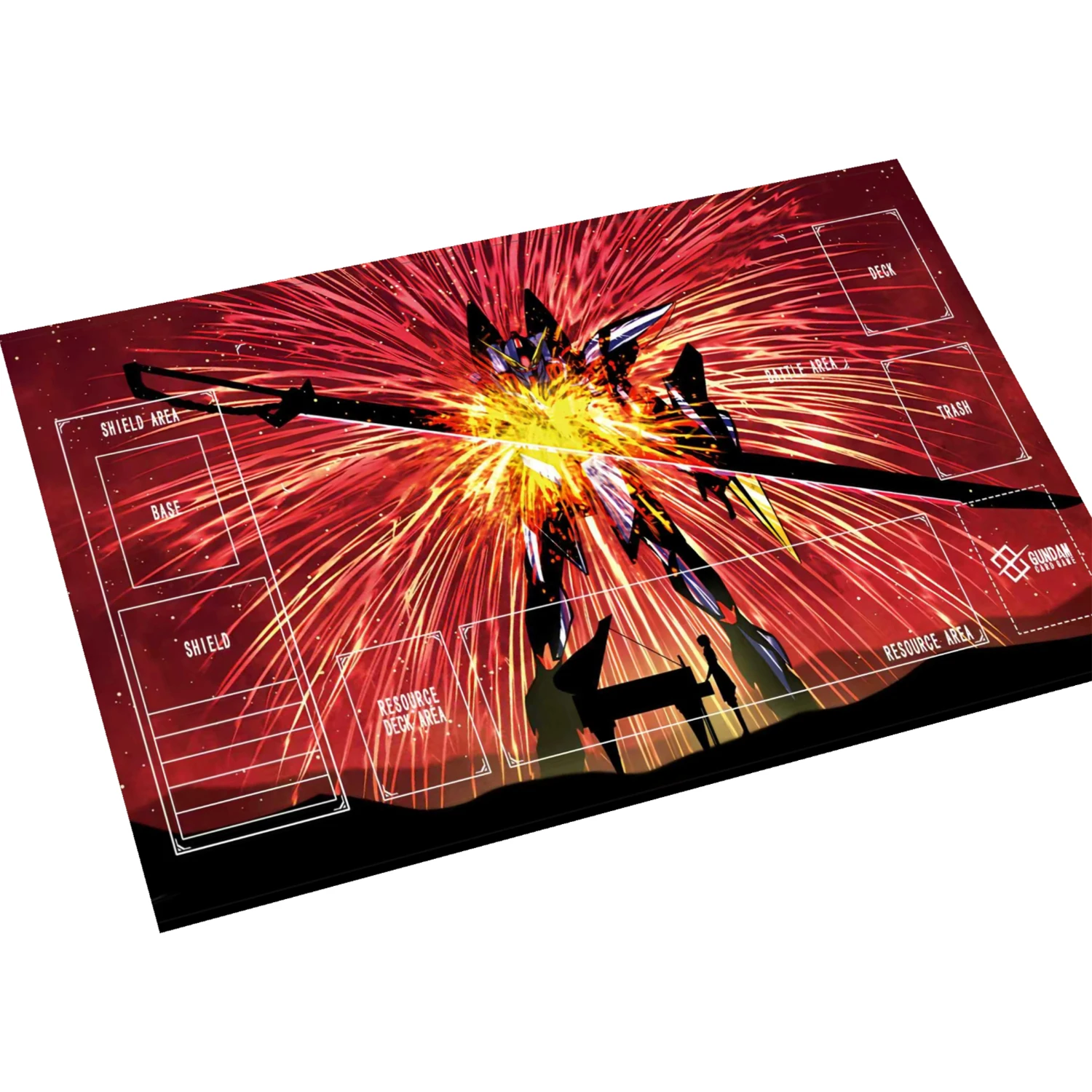 

600X350X2Mm Diy Strike Gundamed Gcg Card Battle Mat Gcg Single Player Board Game Card Duel Plate Battle Mat Anime Cards Gift Toy