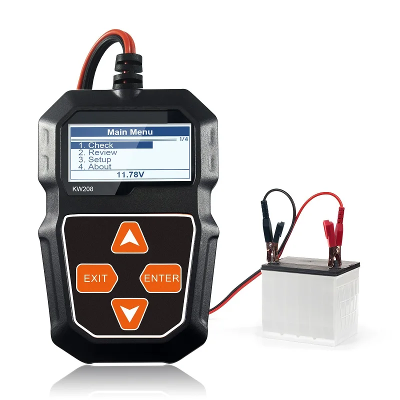 Automatischer Batterieanalysator für alle 12-V-Batteriewiderstandstester, automatischer Diagnosescanner