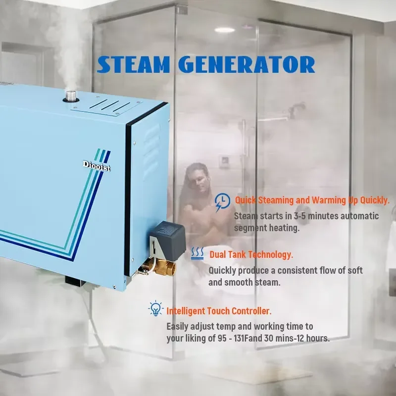 STROVAN 9KW Turkish Bath Steam Bath Generator for Hammam