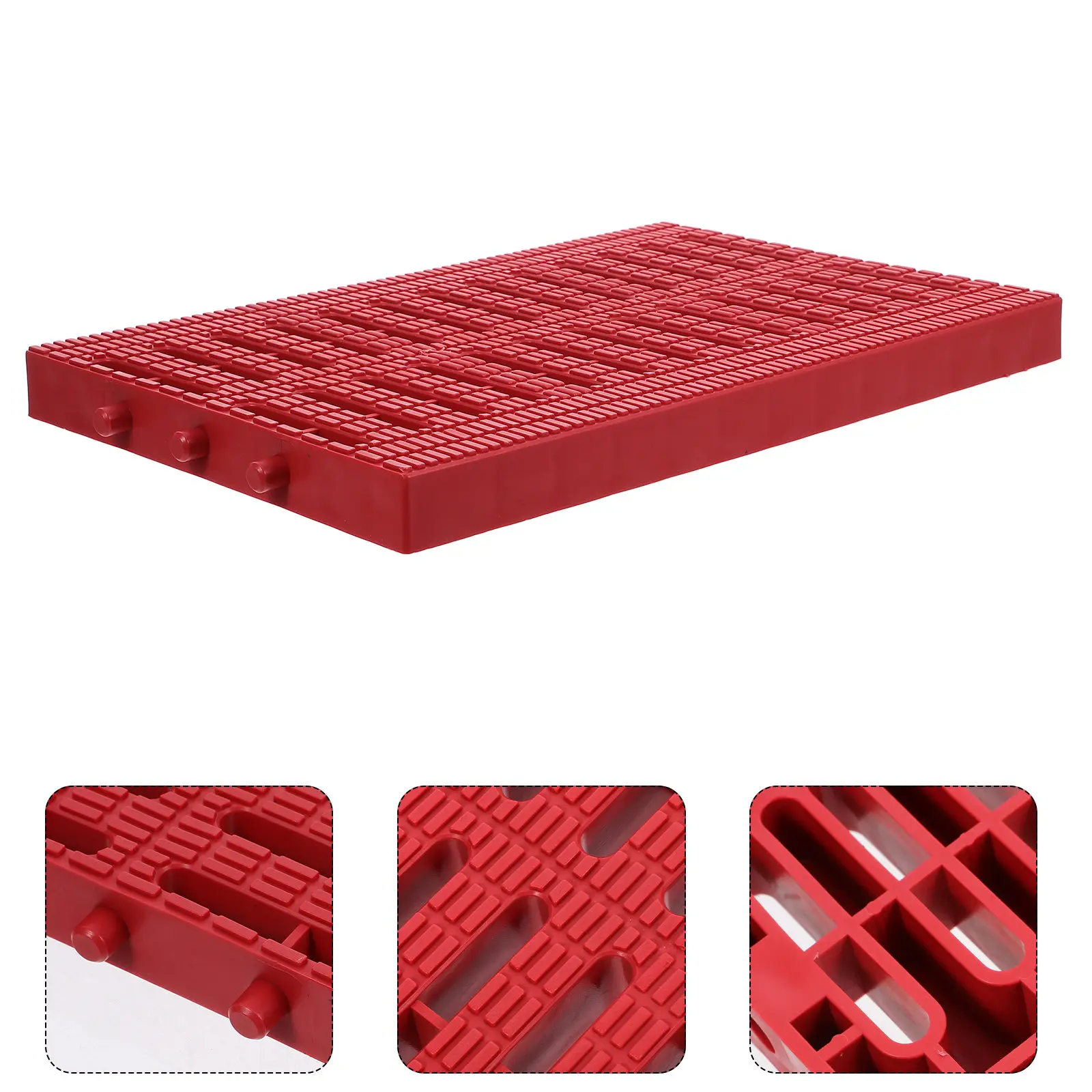 

Plastic Floor Drain Grate 20X30.5X2.4Cm Channel Drain Screen For Outdoor Trench Drainage Debris Filtration Easy Clean Low