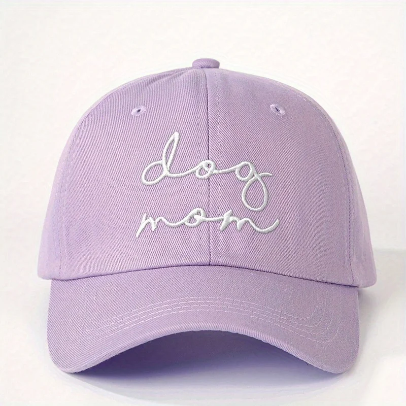 

Embroidered Letter Baseball Cap Adjustable Unisex Peaked Cap for Outdoor Daily Walking Travel Casual Sporty Hat Men Women