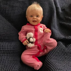 22 Inch Yannick Handsome Boy Bebe Reborn Doll 3D Painted Skin By Artists Newborn Baby Doll muñecas reborn reales para niñas