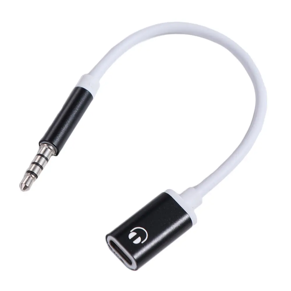 1PC USB Type C to USB C Accessories Data Line Double Elbow 90 Degree Type C Cord Fast Charging To 3.5mm Jack Converter Portable
