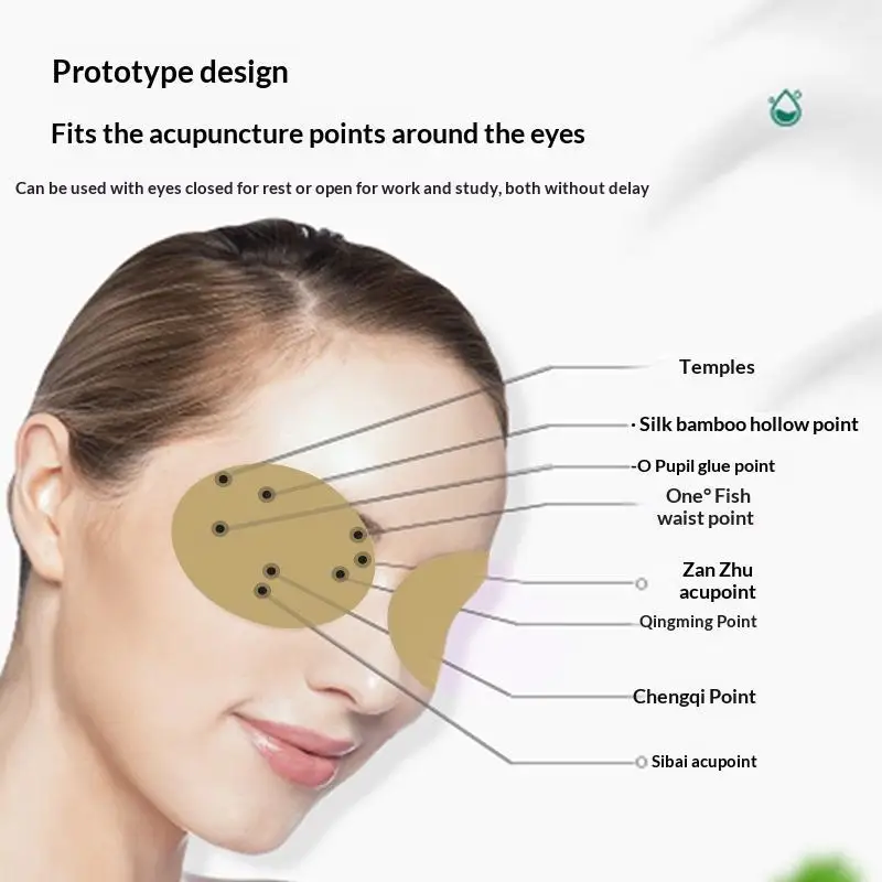 20PCS Astigmatism Eye Patch Hydrogel Material Relieve Eye Strain Improve Vision for Gamers Long Time Gaming Use