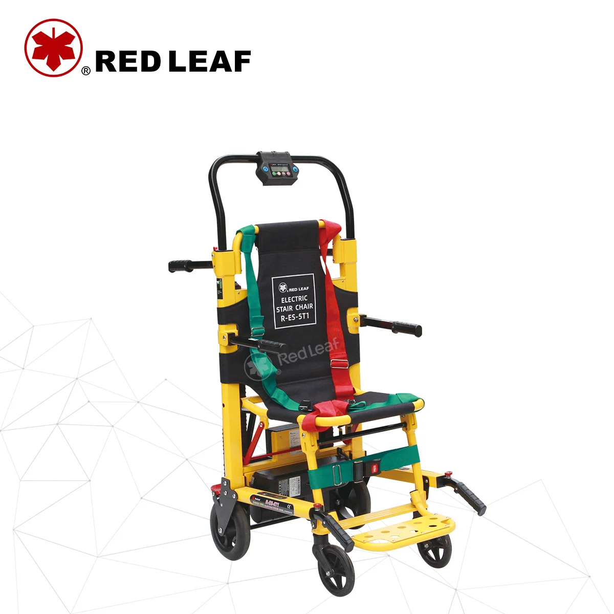 YDC-5T1 Emergency Evacuation Chair Aluminum Alloy 227KG Capacity for Stairs Rescue in High Buildings