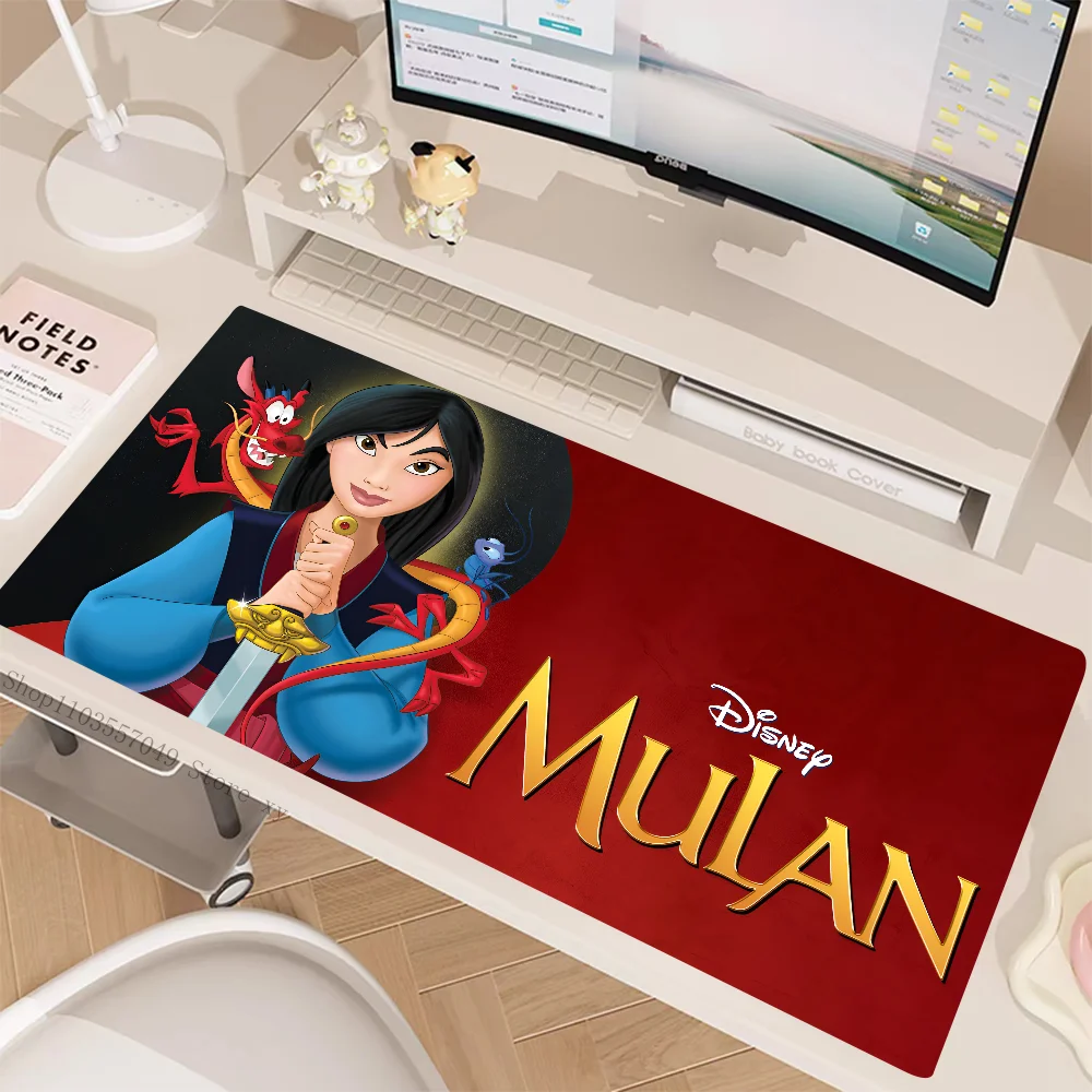 Mulan Mousepad Desk Pad Gaming Accessories Prime Gaming XXL Keyboard Pad Stitched Pad Desk Pad