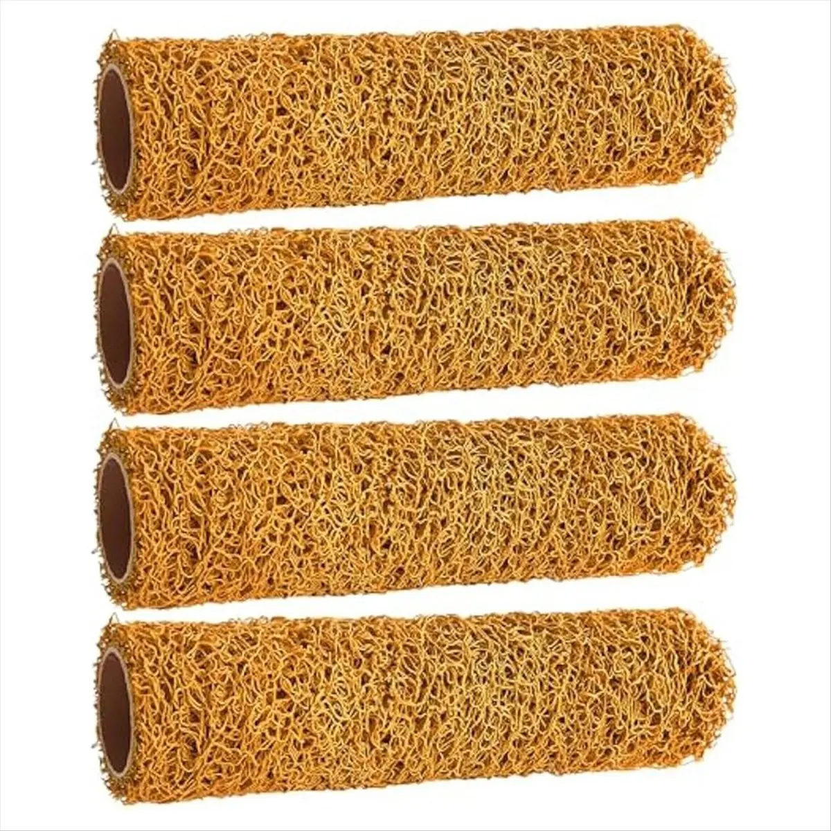 LUCK 4Pcs 9Inch Textured Paint Roller Small Textured Roller for Painting Walls Popcorn Ceiling Home Improvement Paint