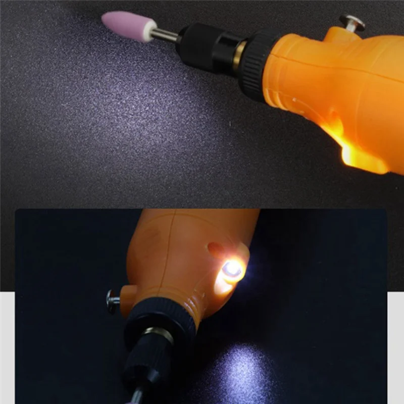 

Мини-беспроводной набор вращающихся инструментов, 5-скоростной и USB-зарядка, многоцелевой вращающийся инструмент 3,7 В для шлифовки, полировки