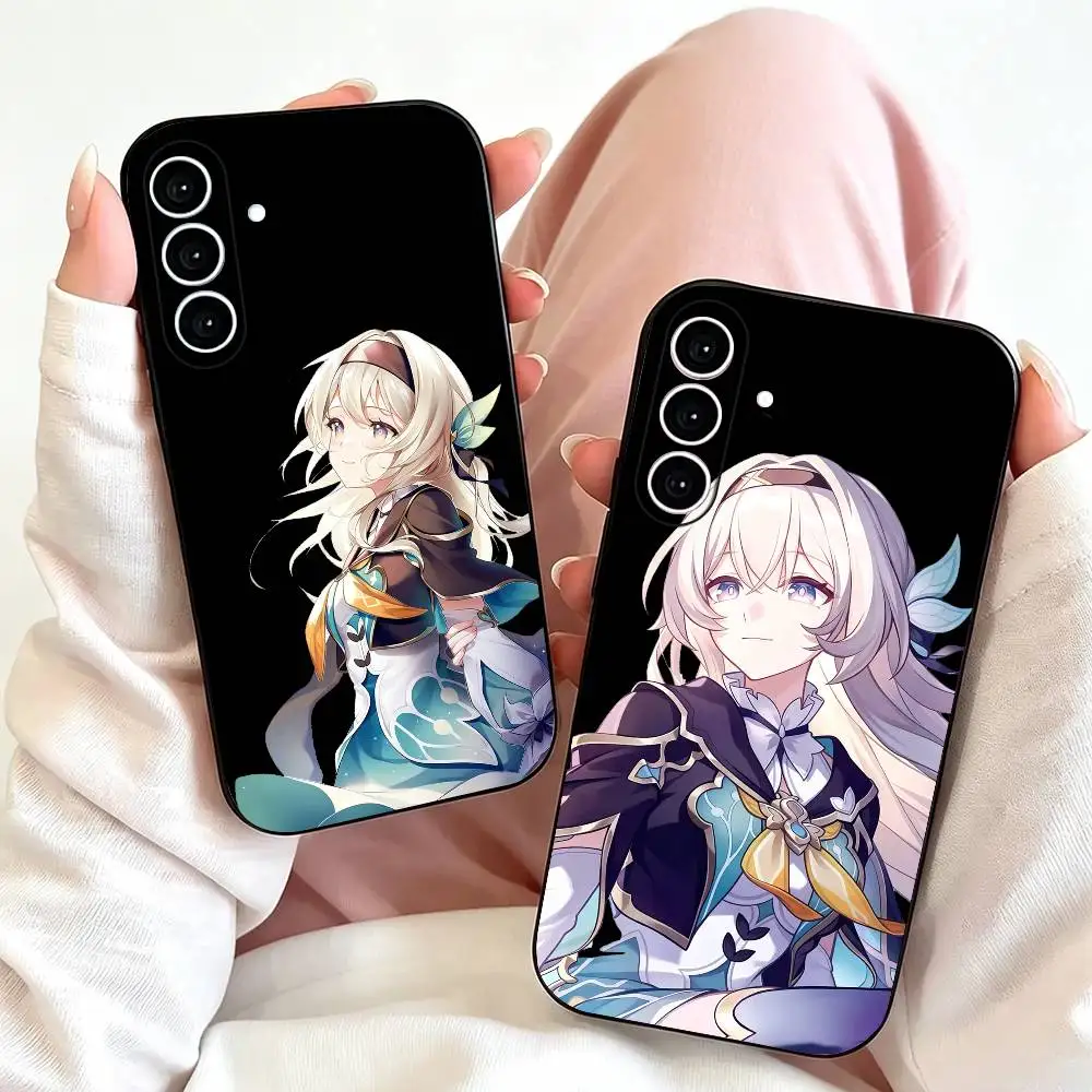 Game Honkai Star Rail Firefly  Phone Case For Samsung Galaxy A73,A72,A71,A70,A53,A52,A51,Others Soft Black Cover