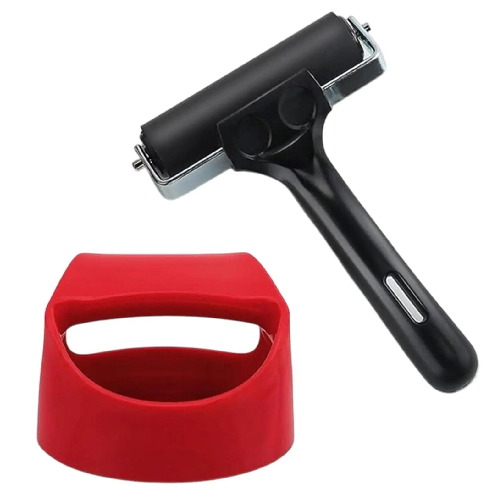 Block Printing Baren Tools Rubber Roller Brayer for Gluing Printing Crafting