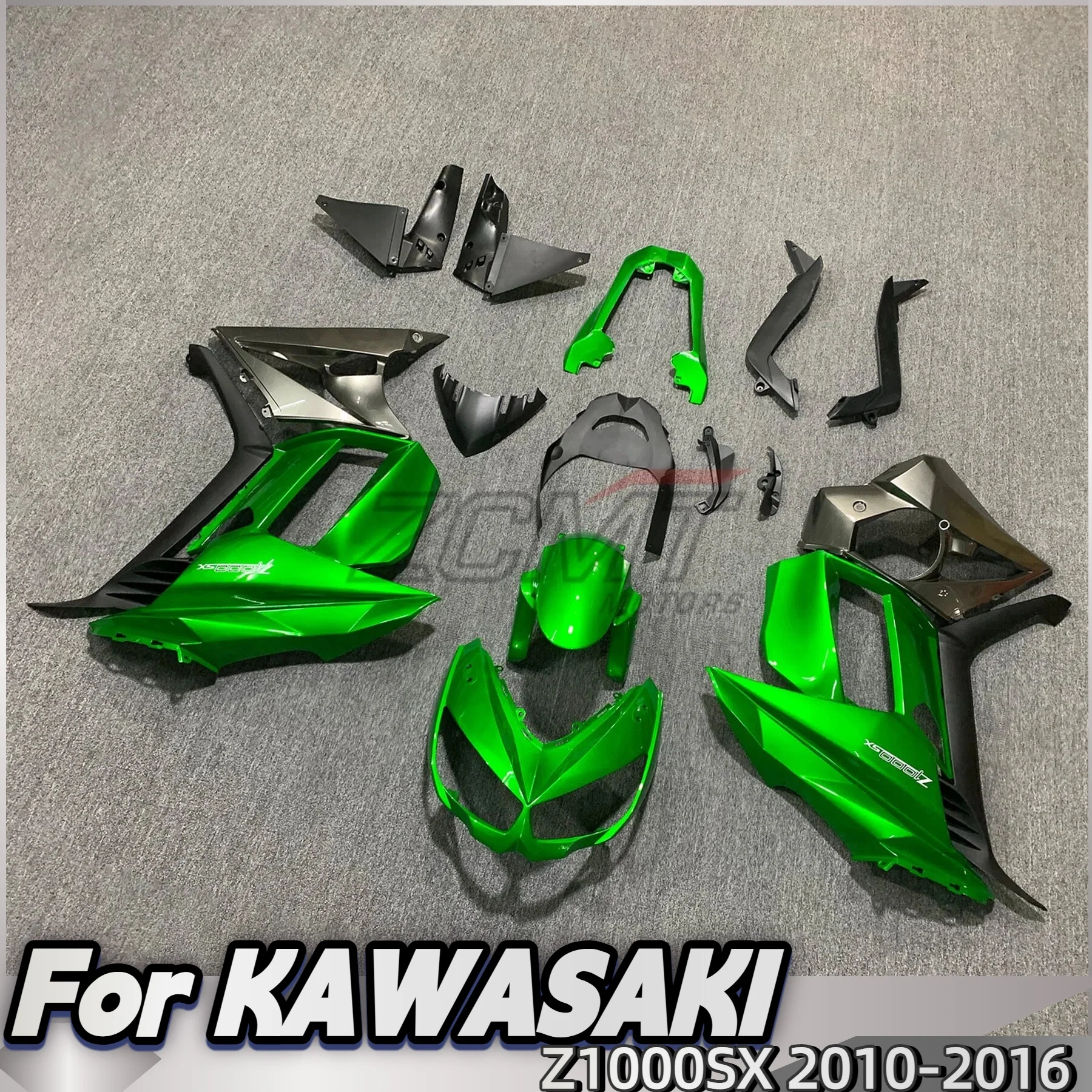 

For KAWASAKI Z1000SX 2010 2011 2012 2013 2014 2015 2016 Full Fairing Set Z 1000SX Motorcycle ABS Injection Fairings Bodywork Kit