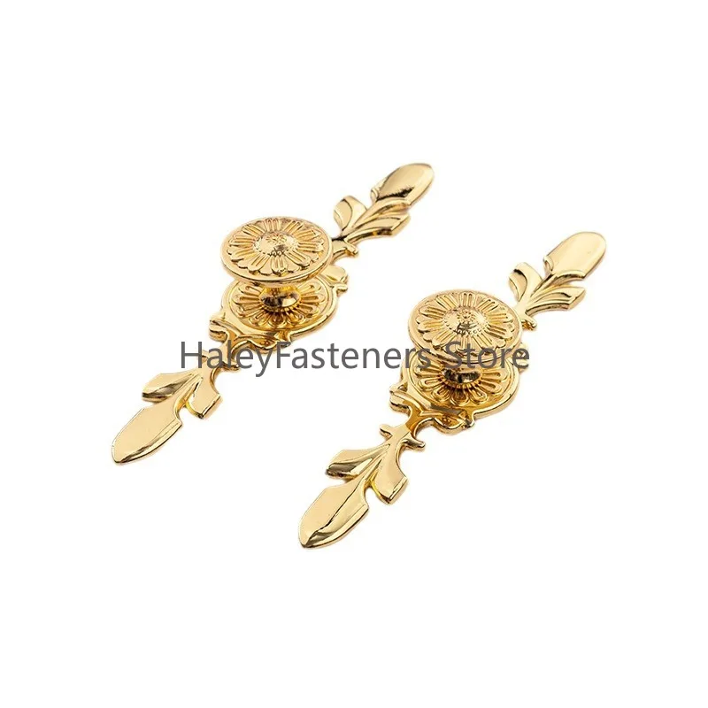 Cupboard Cabinet Handle Solid Brass Nordic Style Drawer Knobs Kitchen Pull Closet Furniture Knob Brass Copper Suitcase Hardware