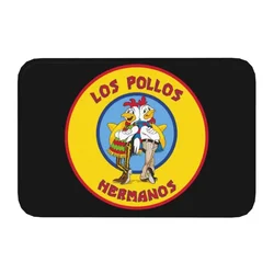 Breaking Bad Los Pollos Hermanos Doormat Anti-Slip Kitchen Bathroom Mat Chicken Brothers Carpet Toilet Floor Door Entrance Rug