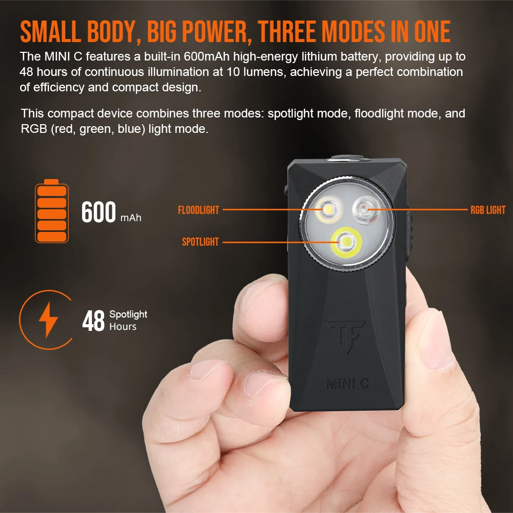 Trustfire MINIC 800 lumenów la – Edc Carry Clip recenzja i cena