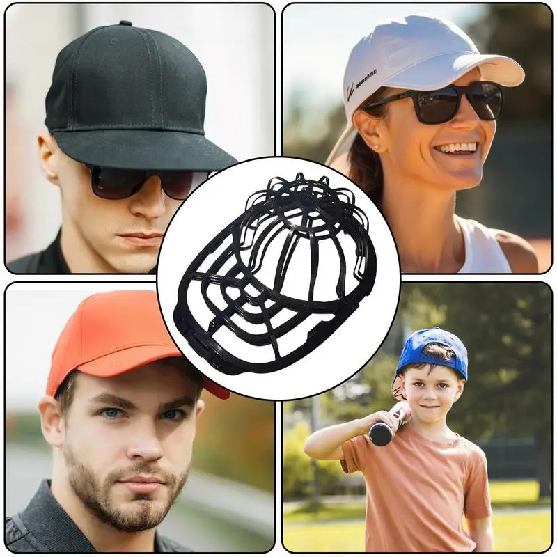 Multifunctional Baseball Cap Washer Fit For Adult Kids Hat Washer Frame Washing Cage Washing Machine Safe Hat Cleaner Protector