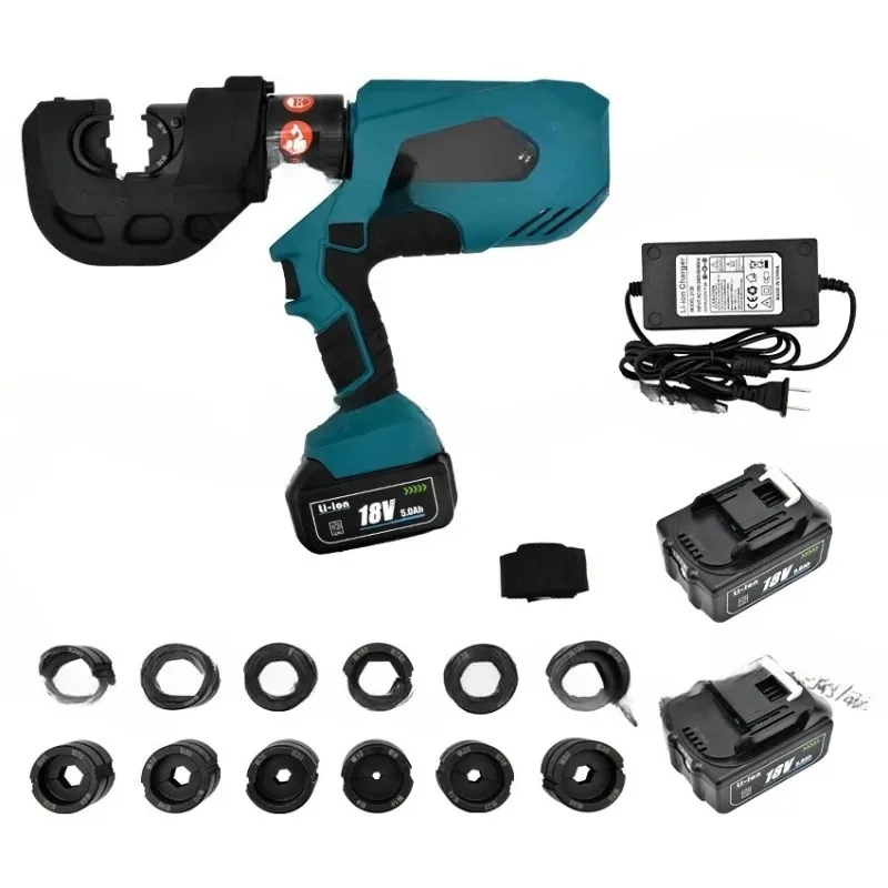 EZ-300/ EZ-400 DC 18V/4Ah Professional Rechargeable Hydraulic Pliers Crimping Pliers Charging Crimping Tool Hydraulic Pliers