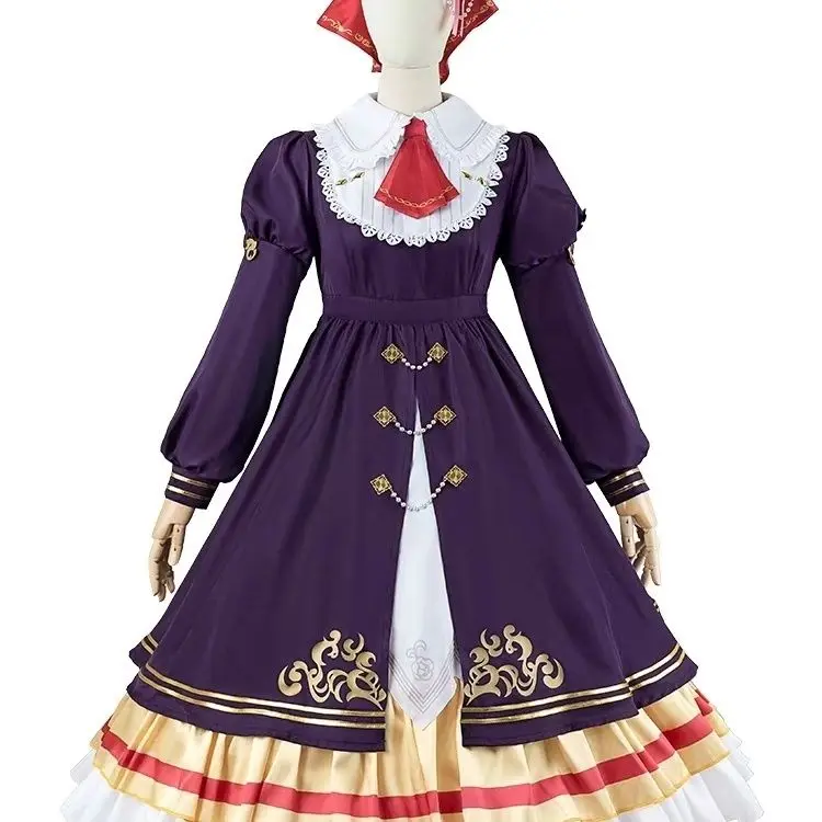 

Ruby Cosplay Costume Pretty Derby Lolita Kimono Uniform for Halloween Christmas Party Masquerade Anime Shows