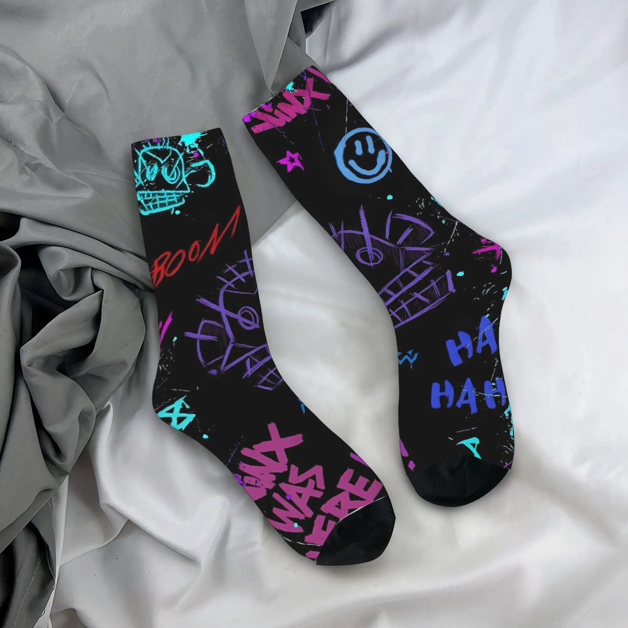 Men's Socks Jinx Monkey  Arcane (10)  Stockings Non Skid Warm Soft Socks Winter Leisure Pattern Skateboard Socks
