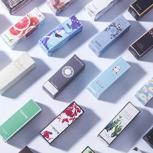 Imagen 2 del producto 10 Uds Mini tamaño De viaje 3ml Perfume mujeres hombres Unisex conjunto De fragancia Eau De Toilette regalo para ella él desodorante Spray corporal