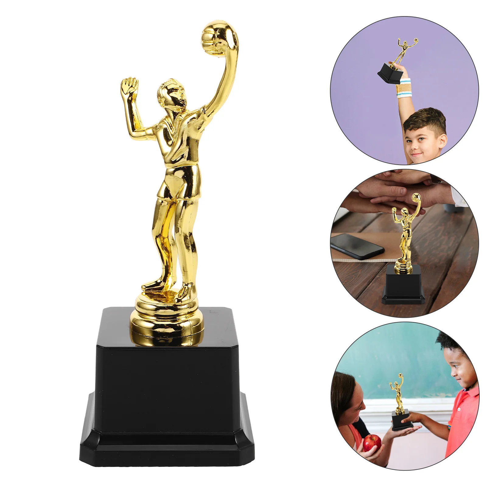 Plastic Trophy Mini Trophies Golf Funny Basketball Tournament Award Party Child Sports