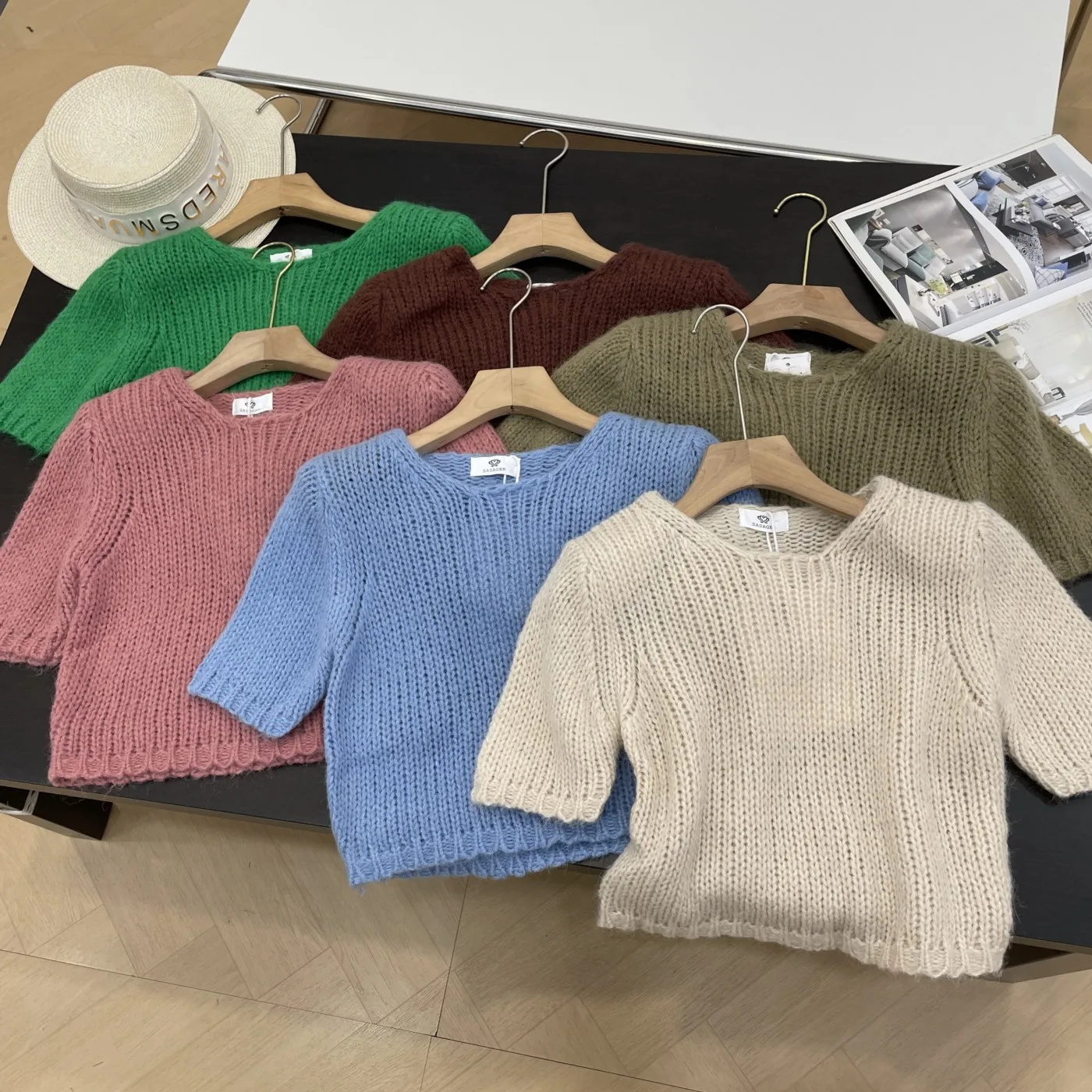 

Женский свитер ort Sve Long Sve round Ne Весна Осень Новый Sle Sweet Sle Straight Cut Другое Материал 00%