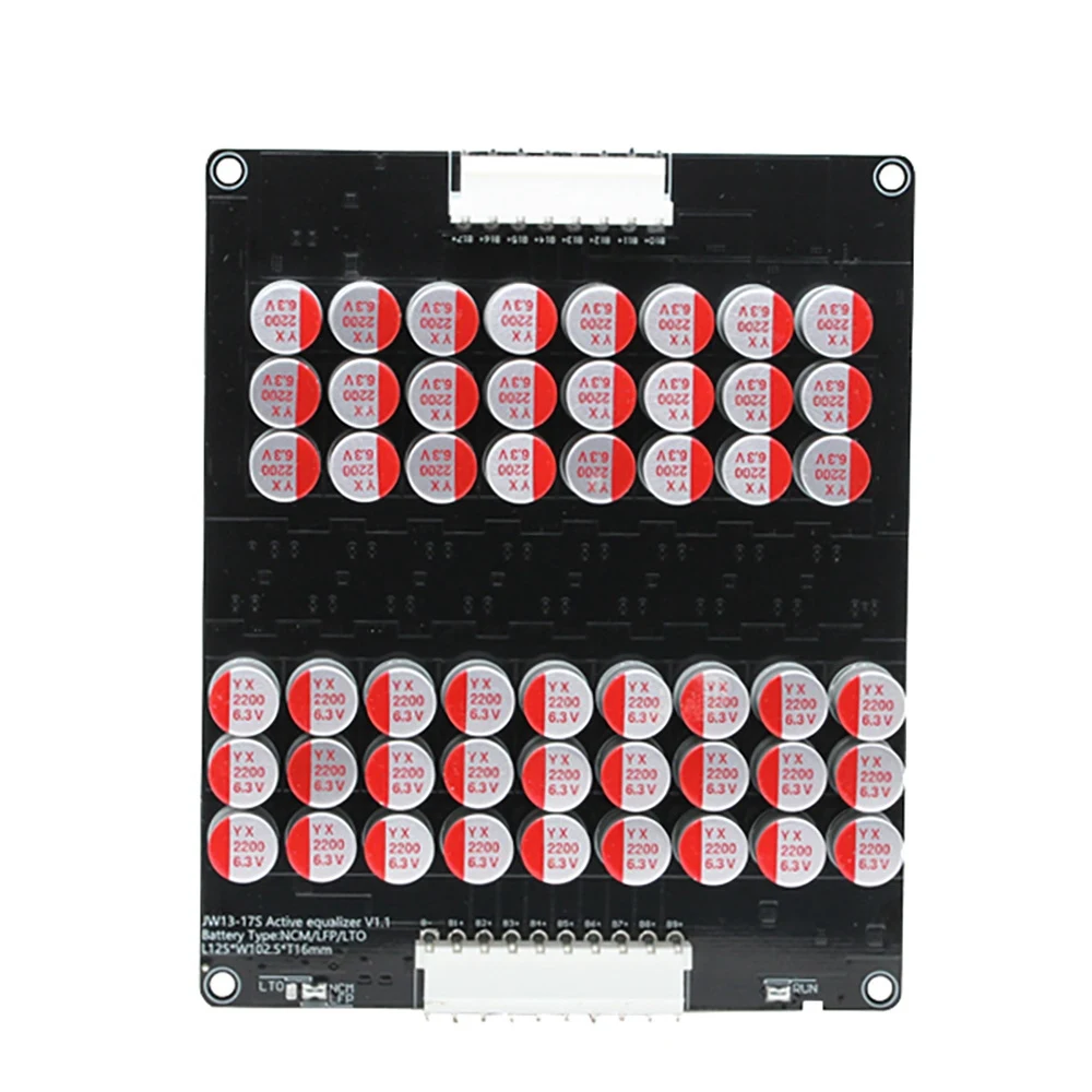 

16S 5A Balance Li-Ion Lifepo4 Lto Active Lithium Battery Equalizer Balancer Plate Capacitor 48V 60V 16S