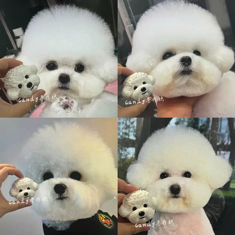 Rottweiler Avatar Silicone Mold West Highland White Terrier Bichon Frize Greyhound Animal Pet Dog Gypsum Resin Concrete DIY Mold