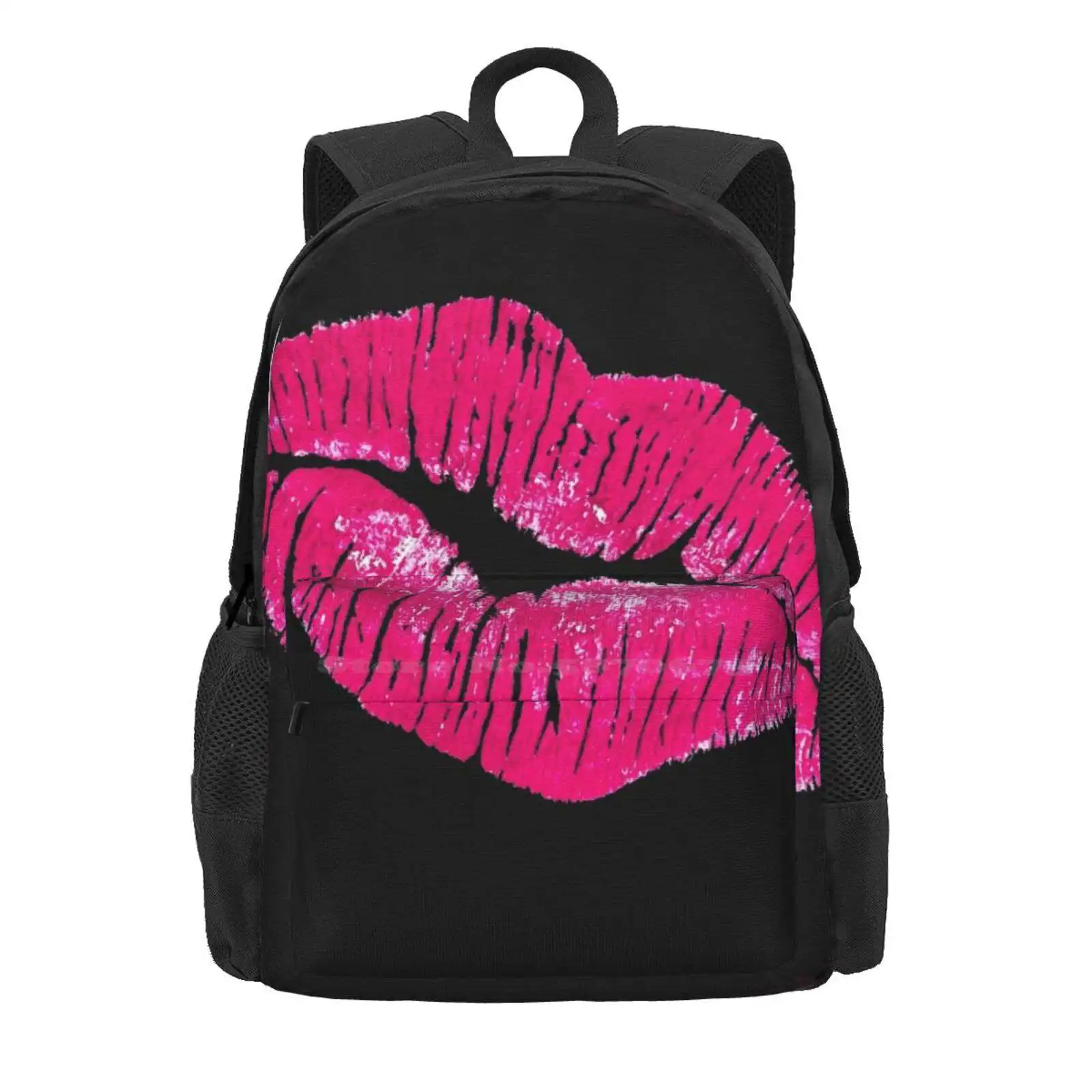 Pink Lips Hot Sale Schoolbag Backpack Fashion Bags Pink Images Pink Pictures Pink Wallpapers Pink Lips Pink Lip Images Pink Lip