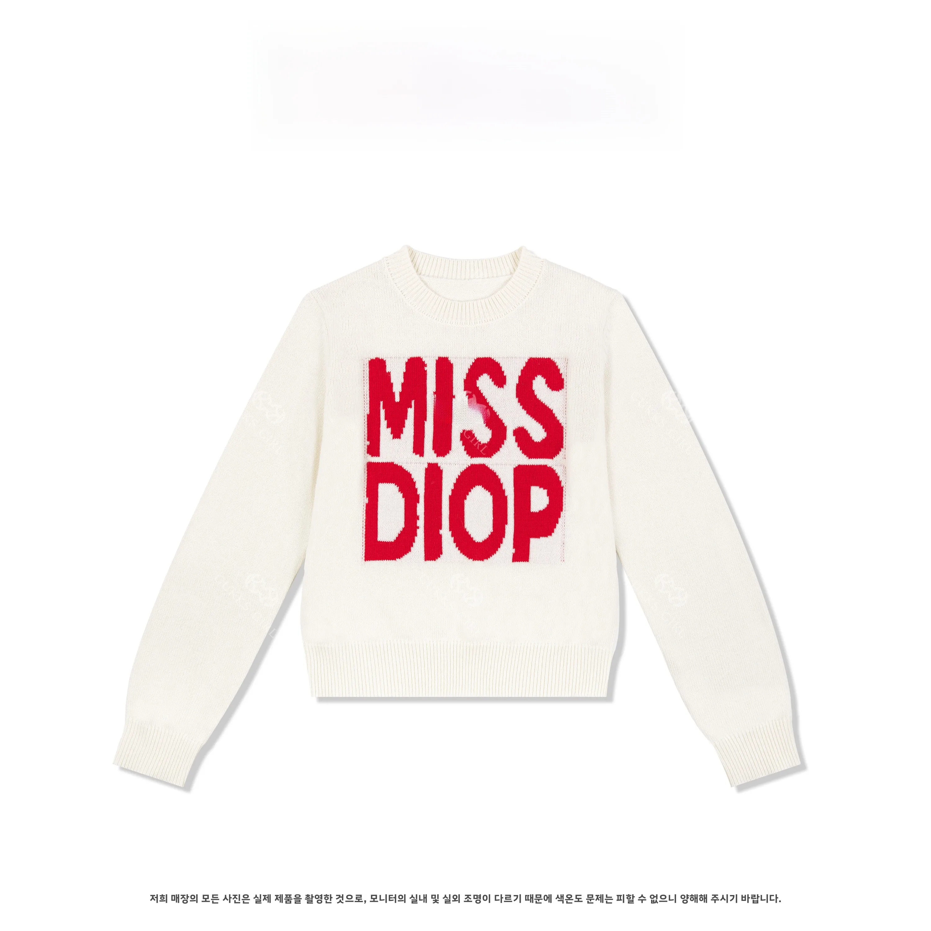 

Sweet Long Sve Women's Knitwear Letter Pattern Autumn Winter New Sle Slimming Korean Sle Loose Fit Polyester Fiber