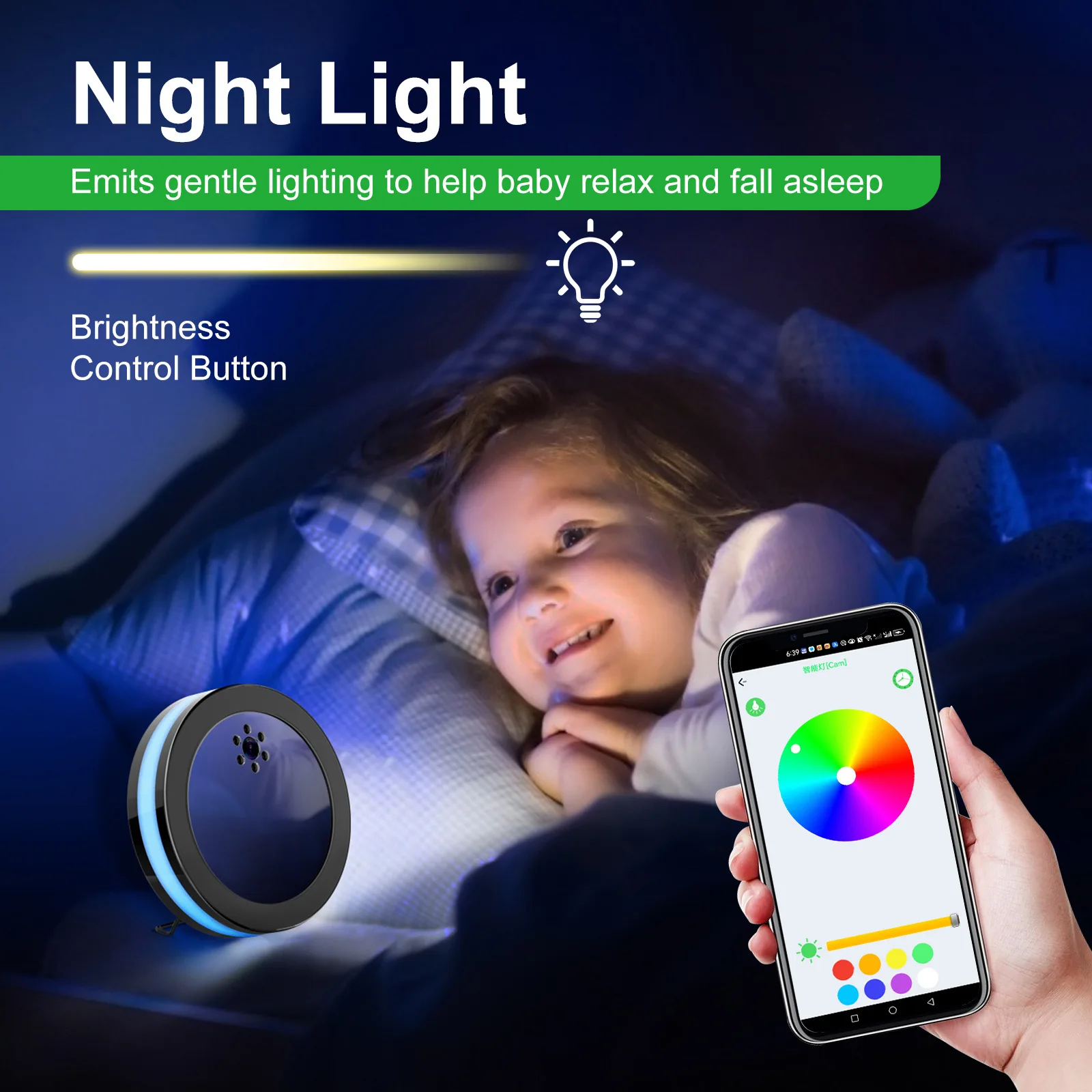 

1080P HD Mini Alarm Clock Camera Wireless Wifi APP IR Night Vision DVR Motion Detection Security Recorder Surveillance Monitor