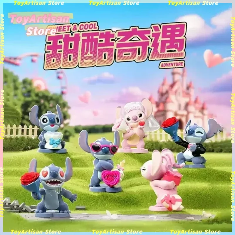 

Коллекционная фигурка Stitch Immortal Flower Blind Box: крутая и милая приключенческая таинственная коробка, 10 см, подарок, декор для дома, украшение для стола