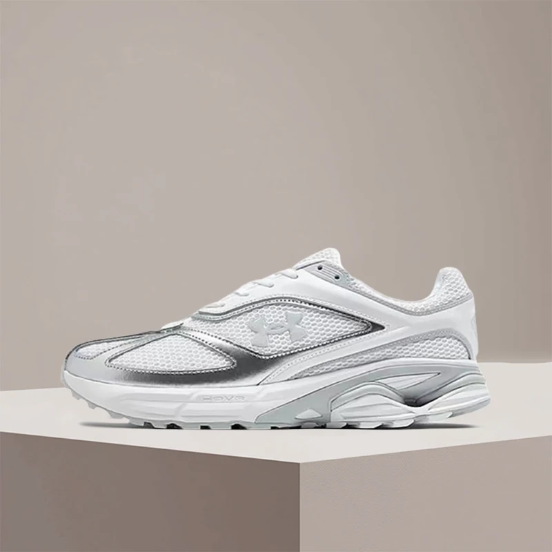 Under Armour HOVR Apparition Unisex White Low-Top Shoes – Lightweight Breathable Build with Durable Performance 3027595-111