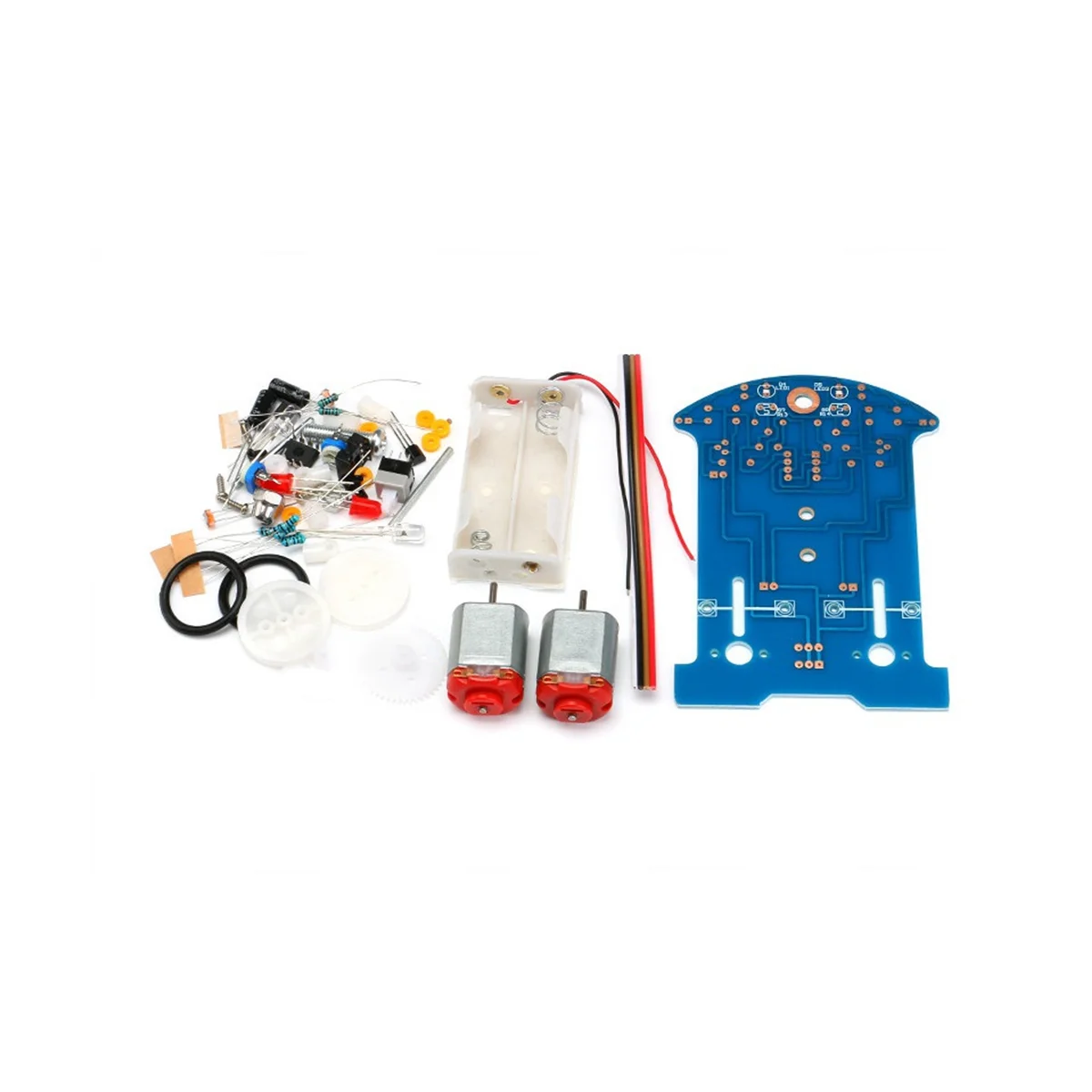 Practice Soldering Learning Electronics Kit Smart Car Project Kits Track Following RCar DIY Kit DIY Electronic Kit