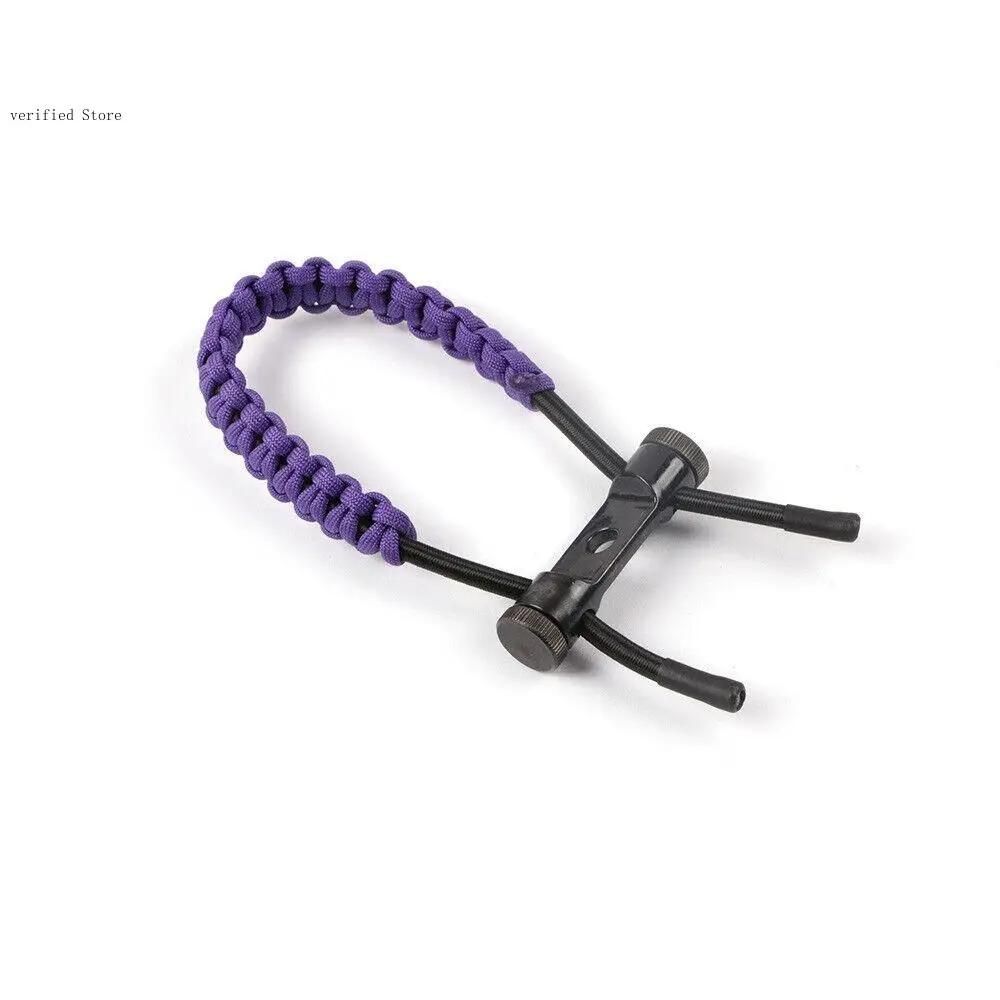 Bow Guard Fried Dough Twists Braided Wrist Rope Reversed Straight Pull Wrist Strap Thickened Nylon Bow Guard Rope