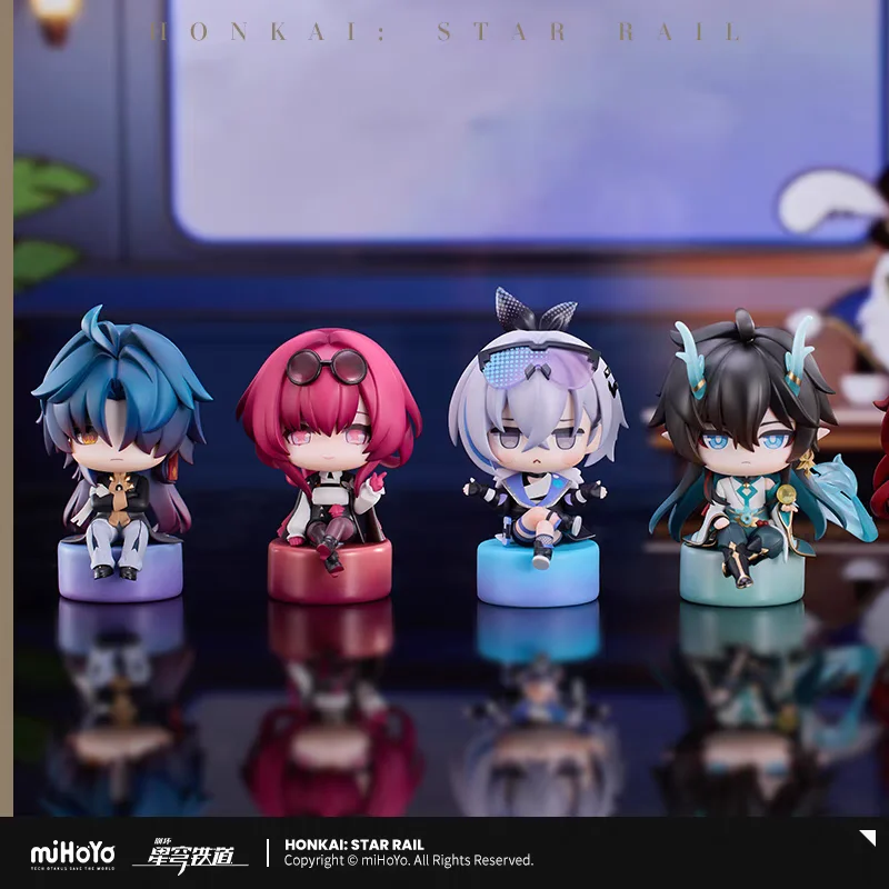 Pre Sale miHoYo Official Honkai Star Rail Kiromi Parlor Series Q Version Kafka YINZHI DANHENG Handmade Anime Cosplay Gifts
