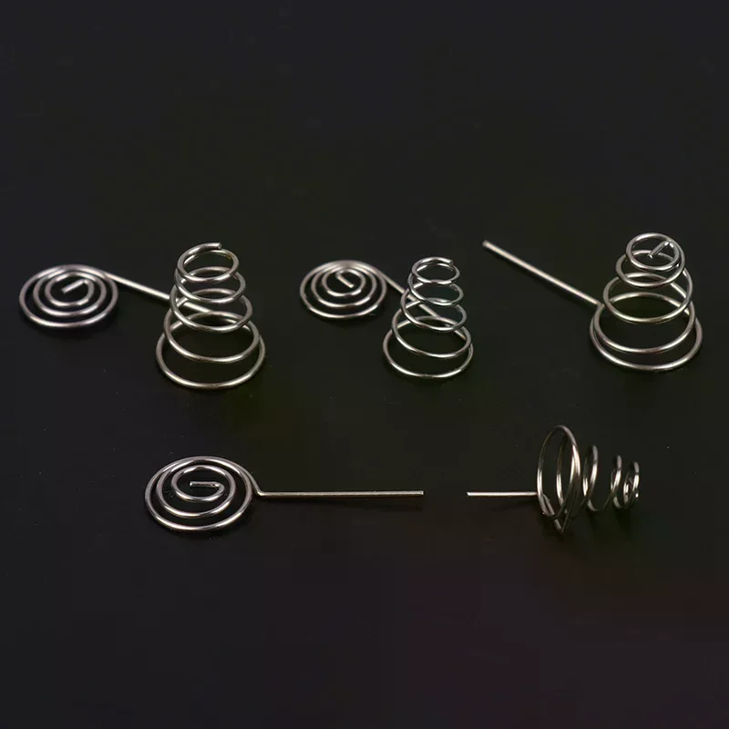 5PCS AAA Battery NIckel Wire Spring AA Battery Negative And Positive Coils Spring Contact Plate DIY Accessories