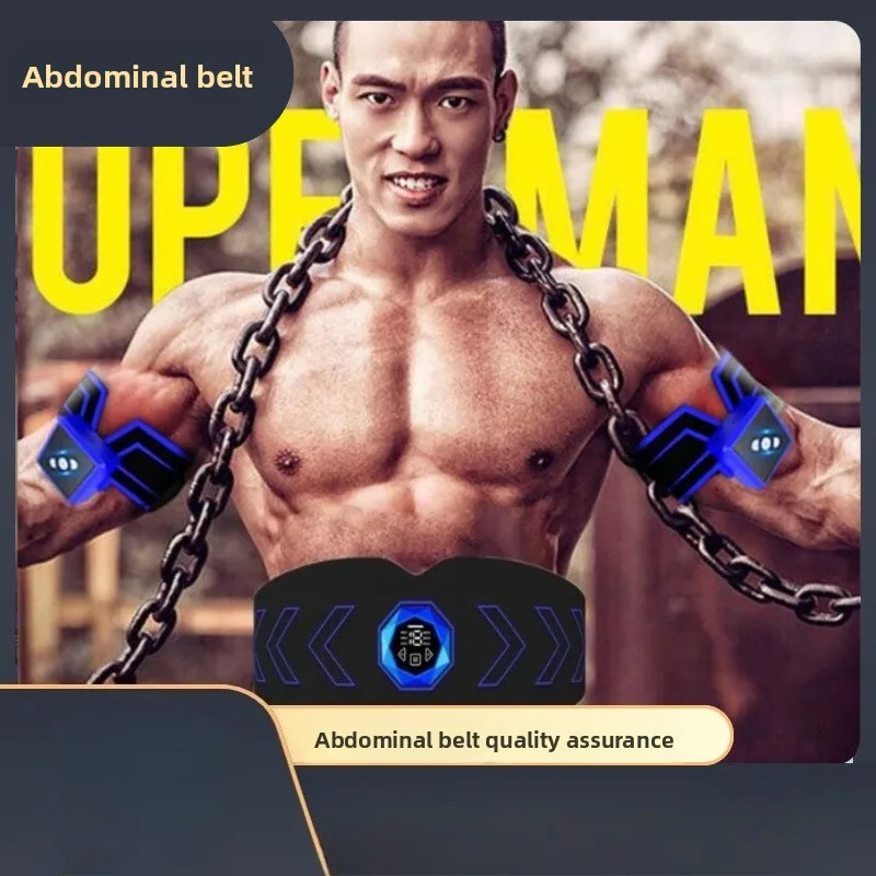 

Массажный пояс, массажер для живота Ems, пластиковый помощник для фитнеса, микротоковый фитнес-инструмент, успокаивающий