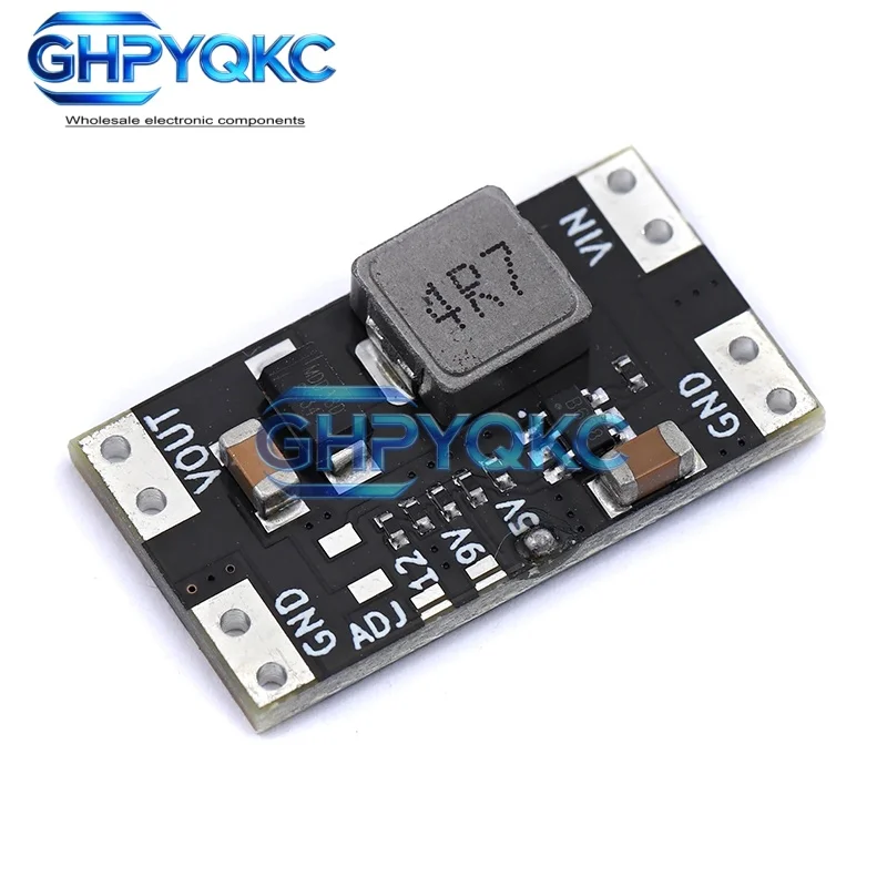GHPYQKC 1/5 PCS 2A Mini Boost Board XL3608 5V 9V 12V DC-DC Switch Step Up Power Module 2.5V-11.5V Input Voltage