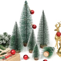 10/15/20/25/30CM Christmas Decoration Xmas Christmas Tree for Home Room Decor New Year Party 2024 Navidad Ornaments Accessories