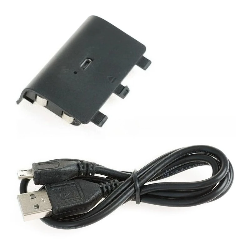 New 5V 2400mAh Replaceable NI-MH Battery Pack with USB Charging Cable for XBOX ONE Wireless Controller Gamepad Joypad Battery