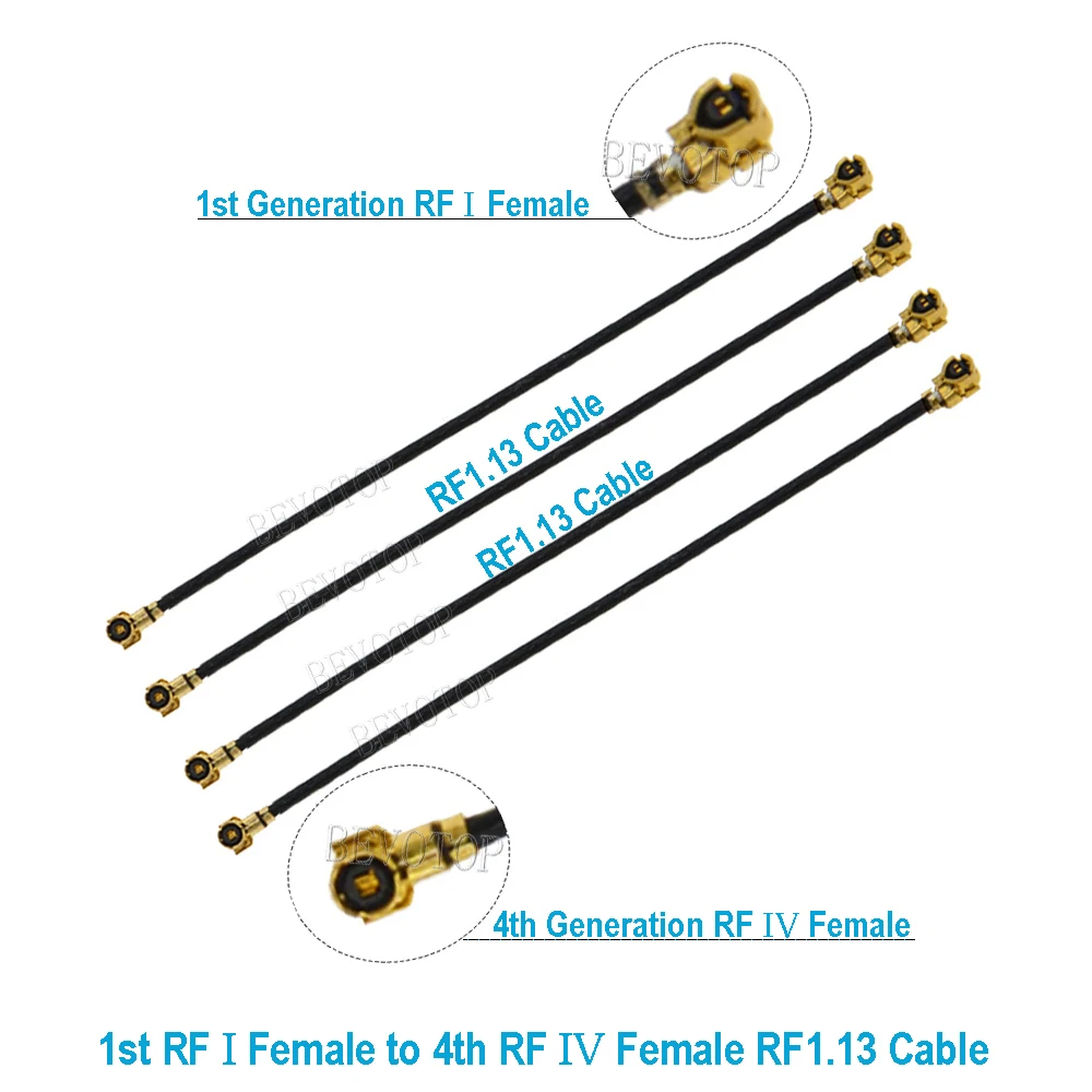 10PCS/lot IPX MHF-4 U.fl Cable Pigtail U.fl IPX IPX-1 Female to MHF4 IPX-4 Female Jack RG1.13 IPX Cable for Router 3G 4G Modem